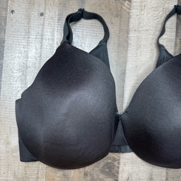 Cacique Black Lightly Lined Full Coverage Underwire Bra 40DDD - Picture 2 of 11